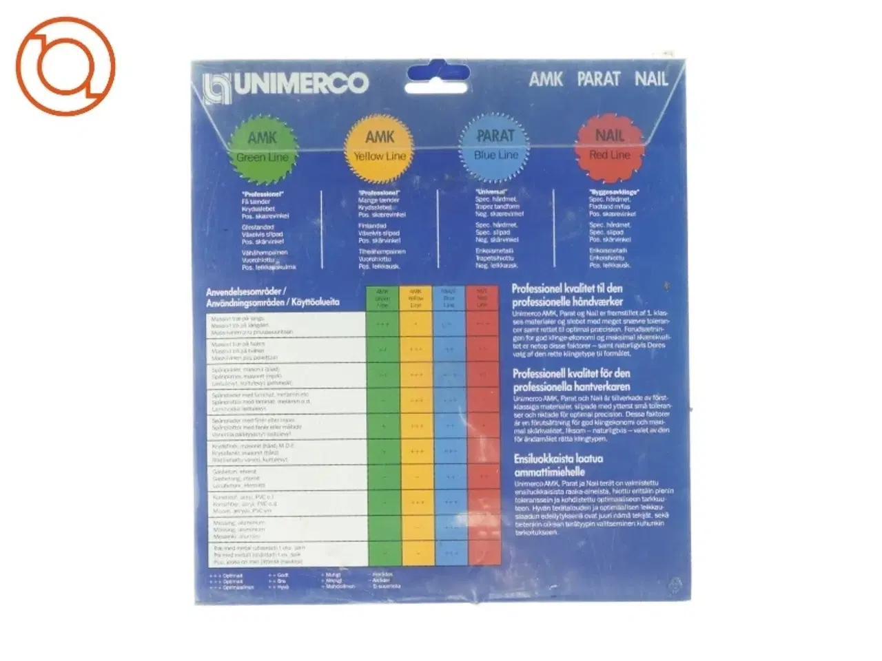 Billede 2 - UNIMERCO savklinge fra UNIMERCO (str. 26 cm)