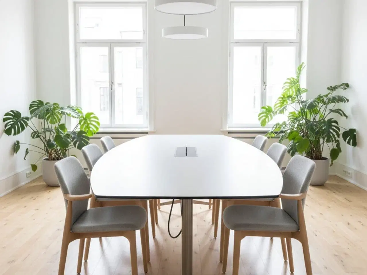 Billede 2 - Paustian Spinal Bord – Hvid 240x110 cm