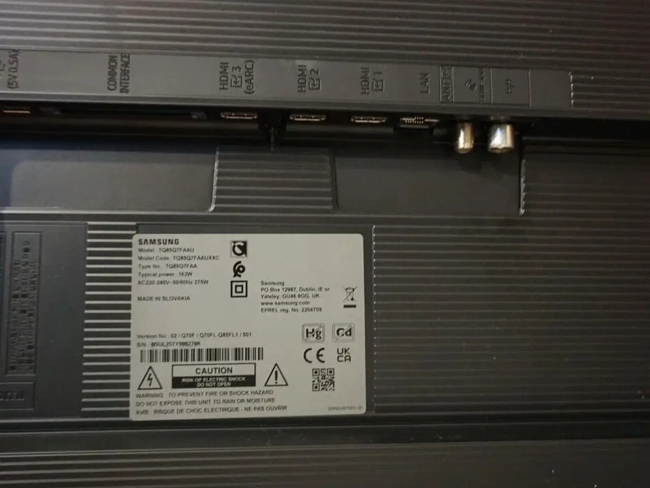 Billede 5 - Samsung 85" QLED Q70D 4K Smart TV