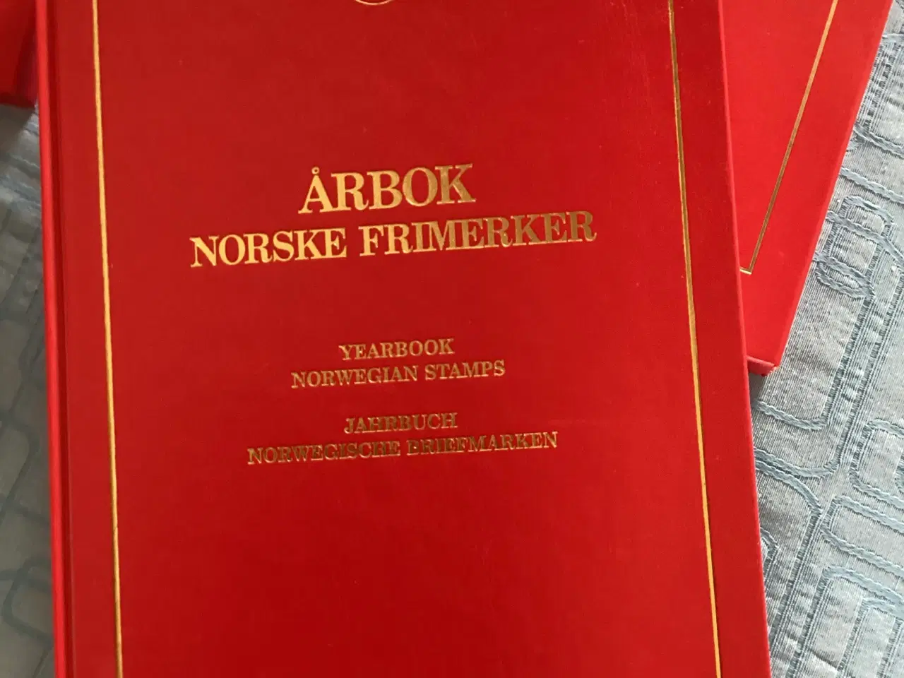 Billede 1 - Årbog norske frimærker 1991