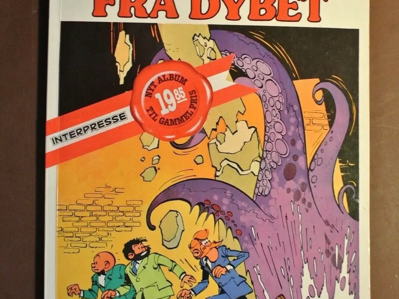 Billede 1 - tim og thomas 4 - gæsten fra dybet, af m. tillieux