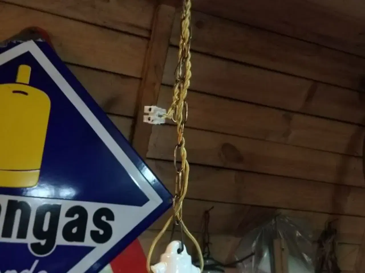 Billede 3 - Gammel stald lampe
