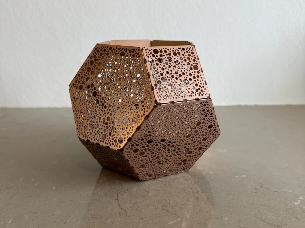 Billede 1 - Tom Dixon Etch fyrfadsstage i kobber