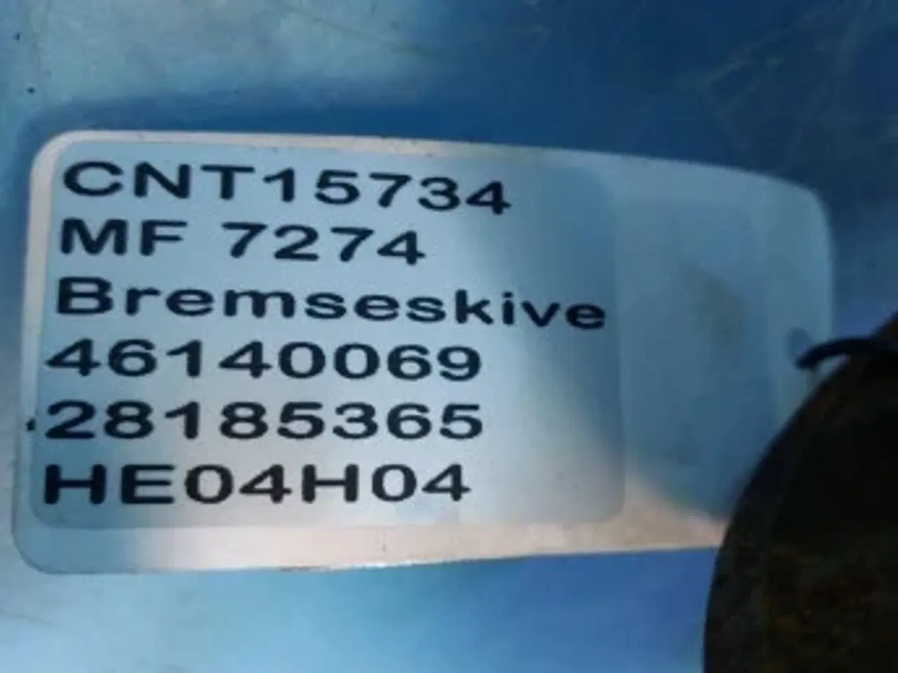 Billede 14 - Massey Ferguson 7274 Bremseskive 46140069