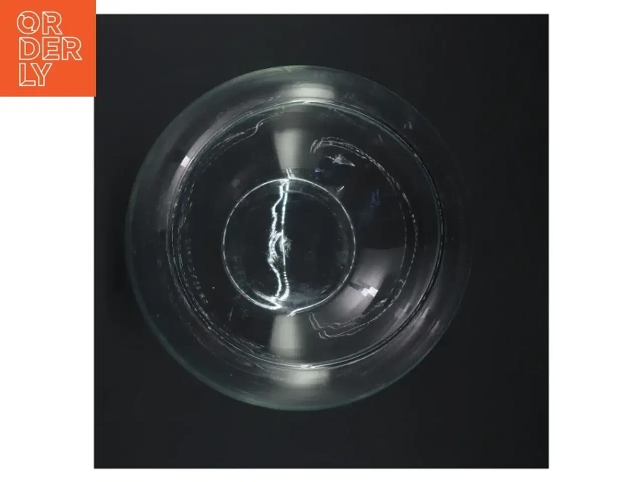 Billede 3 - Rundt glas vase (str. Ø. 20 cm)