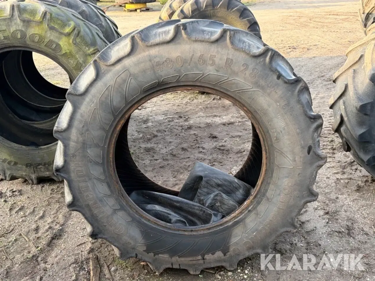Billede 6 - Landbrugsdæk Continental 480/65R28 1 styk+ slange