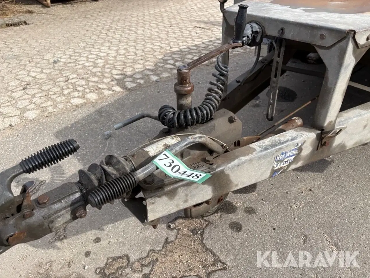 Billede 12 - Maskintrailer Iför Williams, indespension GX84