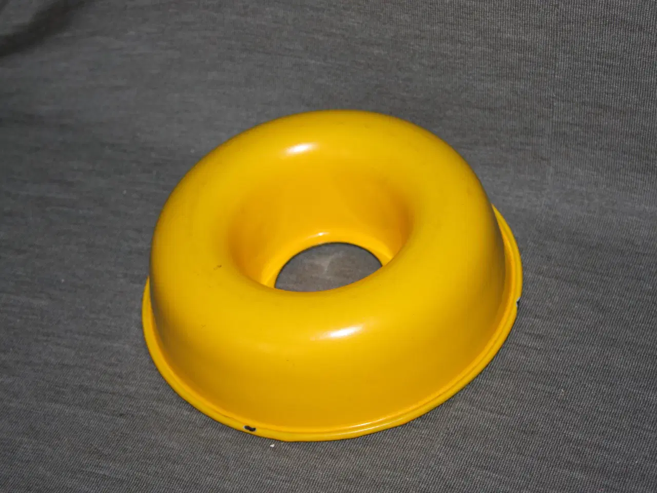 Billede 4 - Gul Madam blå kødrand emalje form