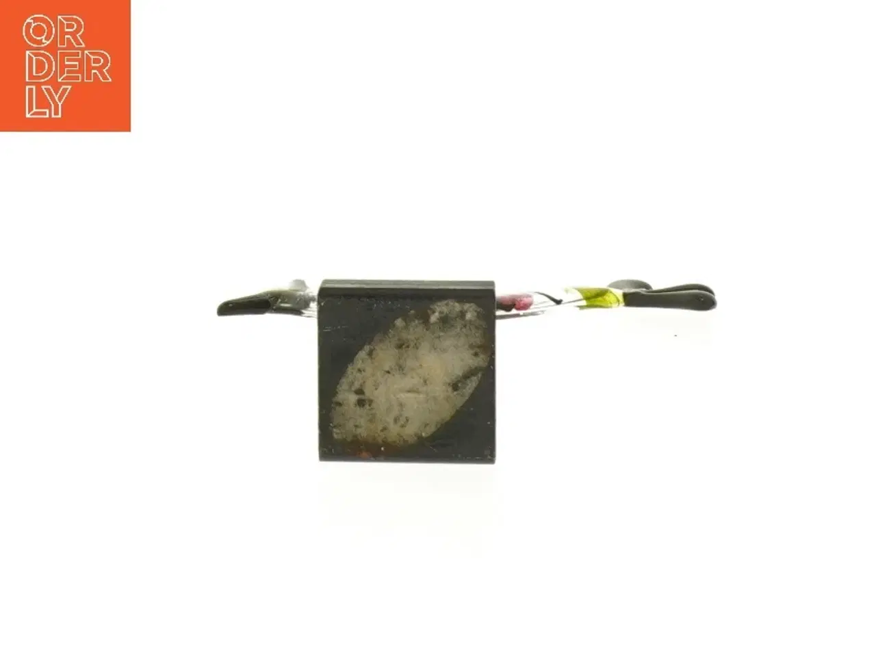 Billede 3 - Glasdekoration på pind (str. 23 cm)