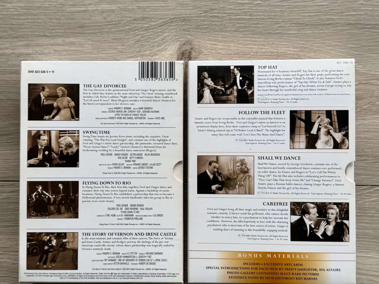Billede 2 - FRED & GINGER - THE COLLECTION - 2 DVD-BOKSE