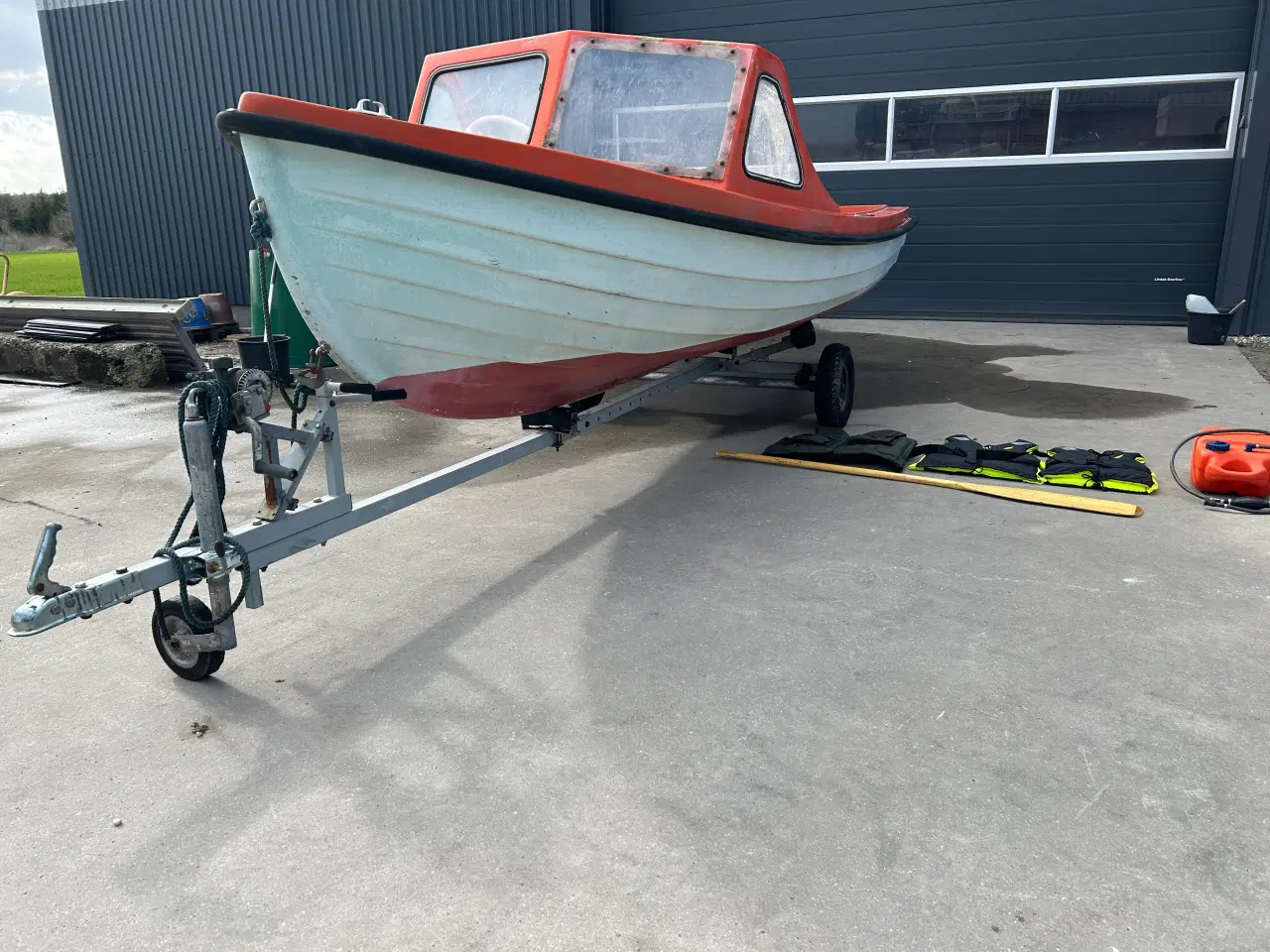 Billede 2 - 15 fods jolle med 15 hkJohnson motor