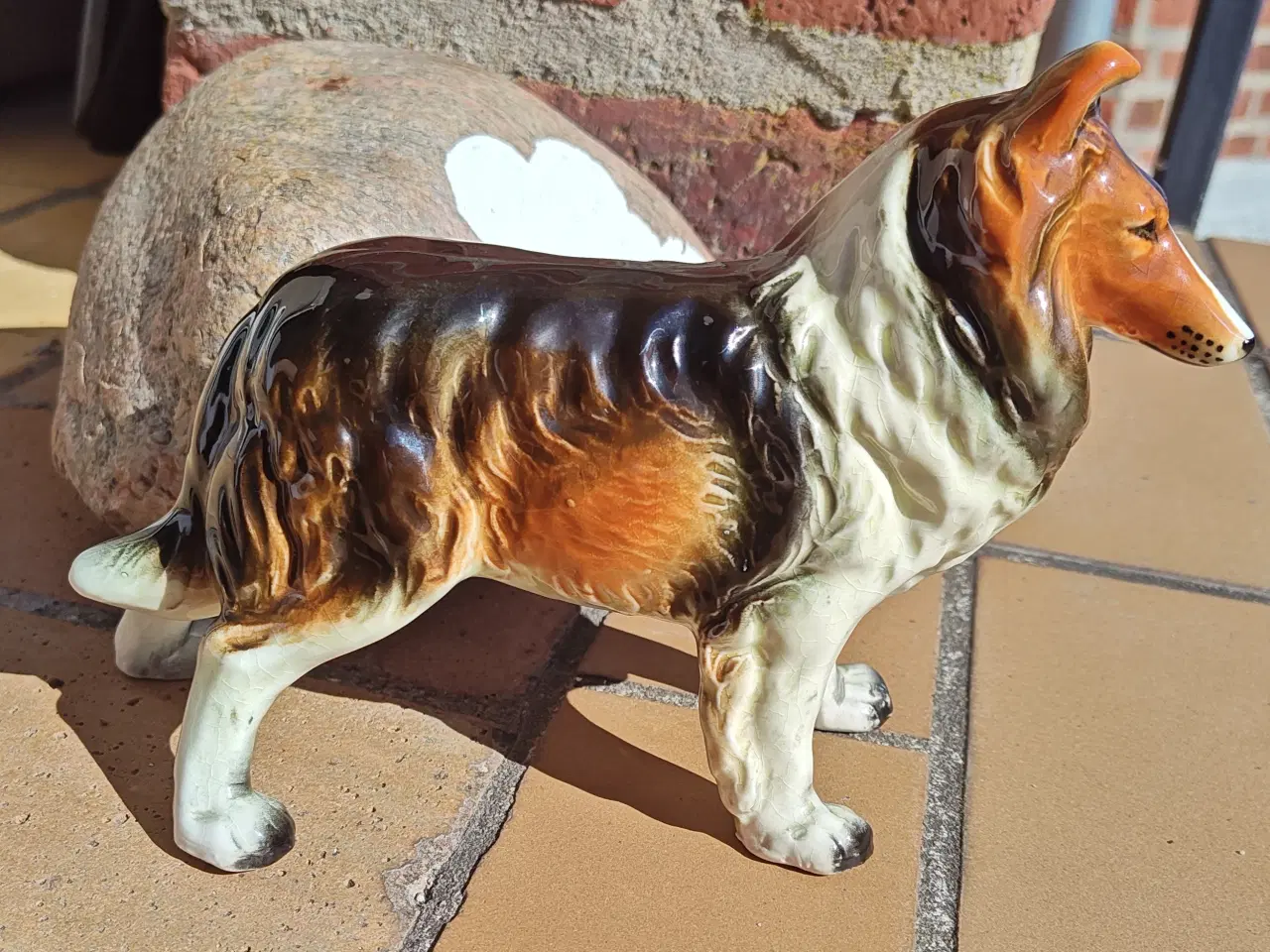 Billede 1 - Collie Hund Figur ligesom Lassie