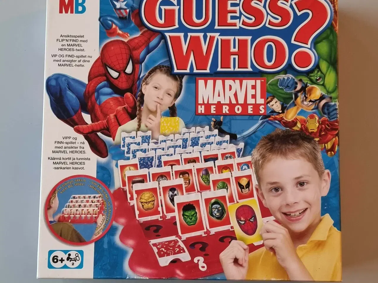 Billede 1 - Guess who? (hvem er hvem) med Marvel heltene