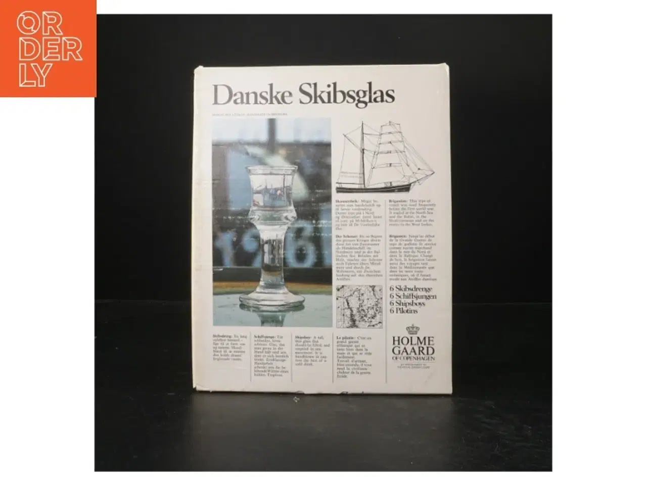 Billede 4 - Danske skibsglas fra Holmegaard (str. Ø 5 cm. længde, 12 cm)