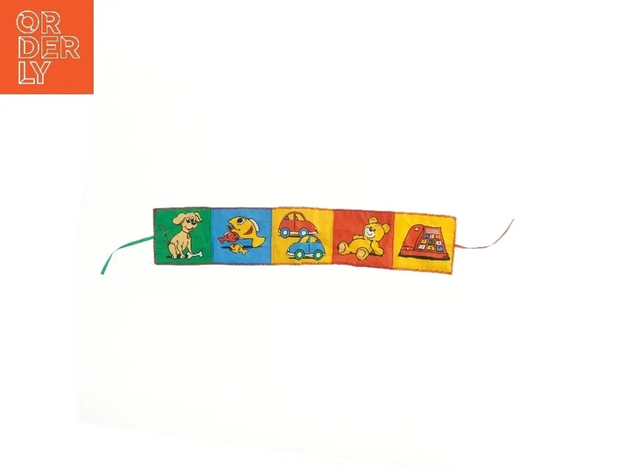 Billede 2 - Farverigt legetøjspanel (str. 65x13 cm)