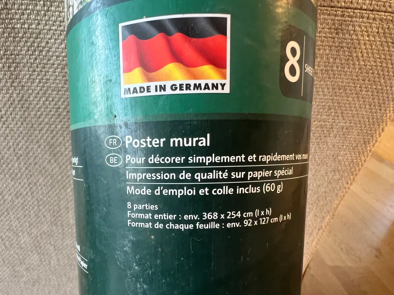 Billede 2 - 1 Stk. Ny Fotostad / Tapet af en birkeskov