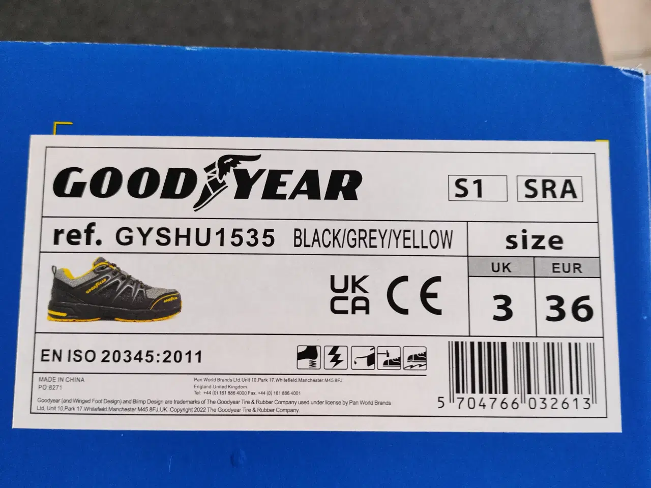 Billede 6 - Goodyear sikkerhedssko str 36