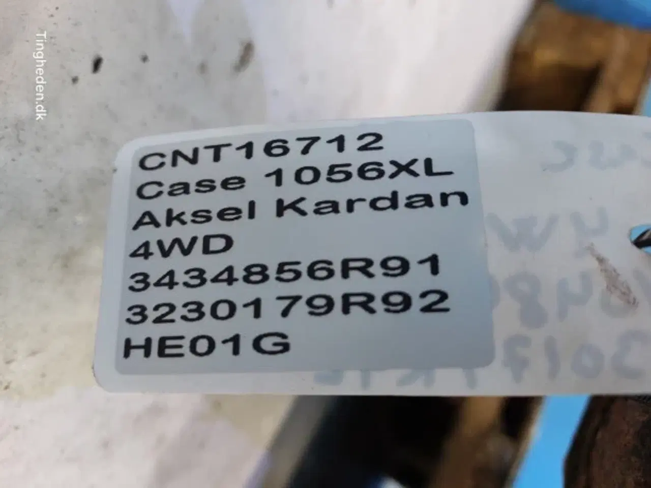 Billede 17 - Case 1056 Aksel Kardan 4WD 3434856R91