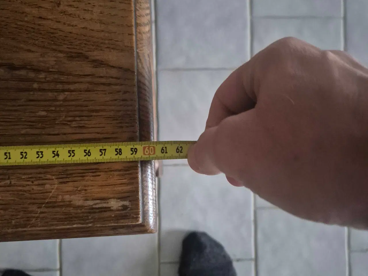 Billede 5 - Bord bord i massiv eg