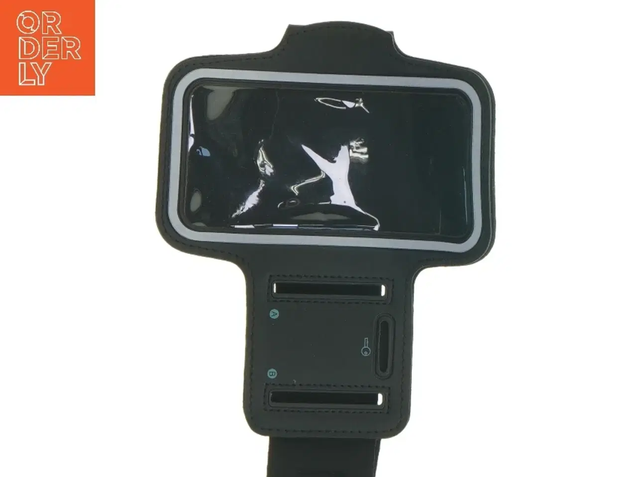 Billede 1 - Sort armbåndsholder til smartphone (str. 46 x 16,5 cm)