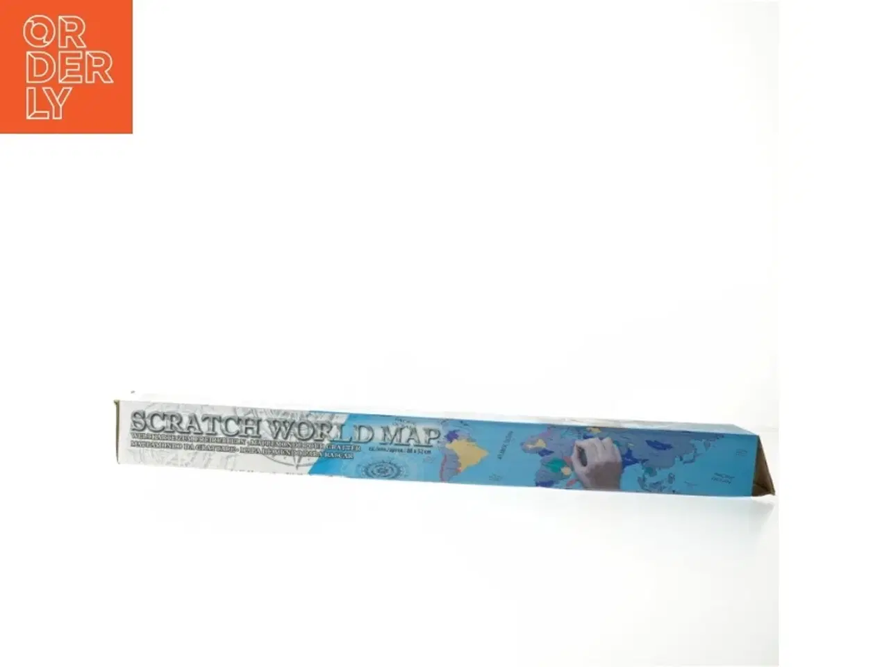 Billede 1 - Scratch verdenskort (str. 88x52 cm)