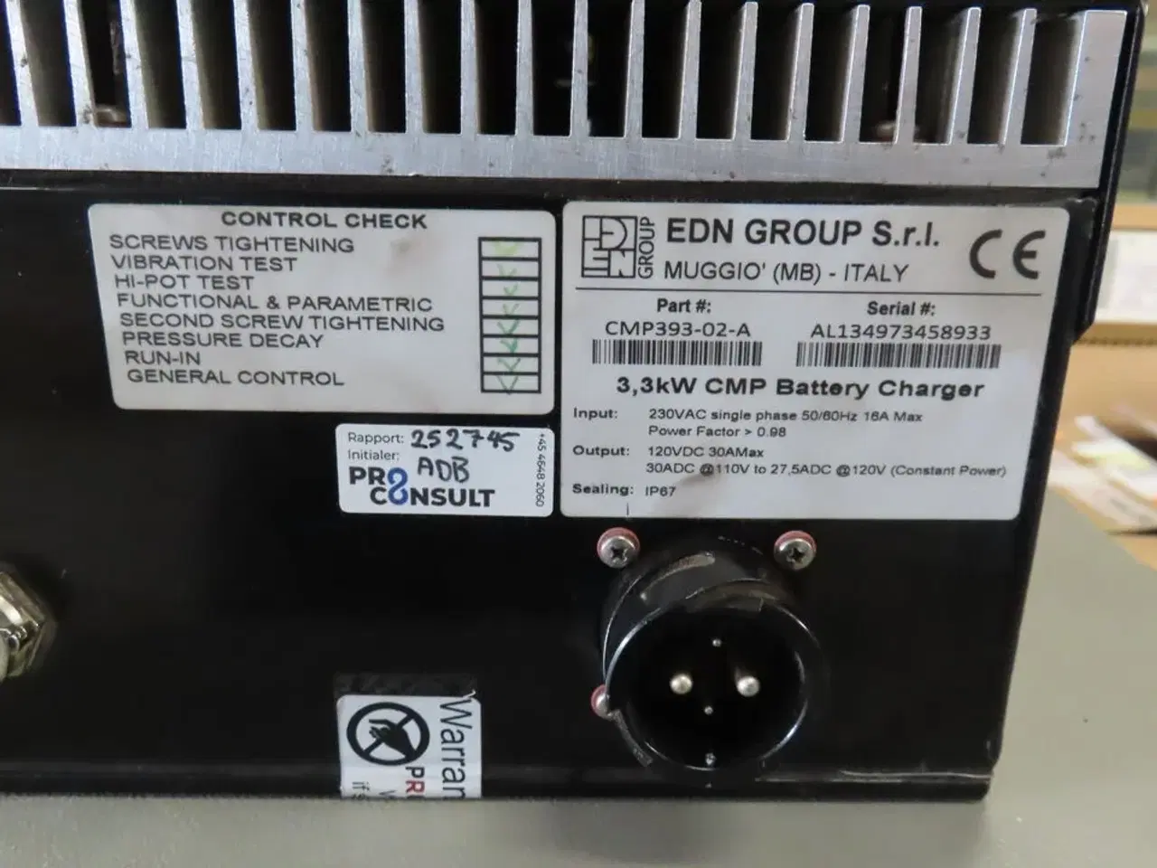 Billede 4 - EDN Charger 3.3 kW 120V - Refurbished