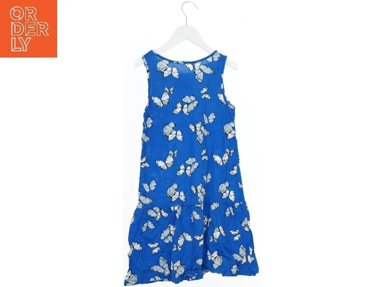 Billede 2 - Sommerkjole med sommerfugleprint fra H&M (str. 140)