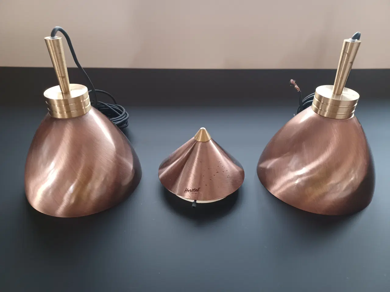 Billede 1 - Kobber lamper
