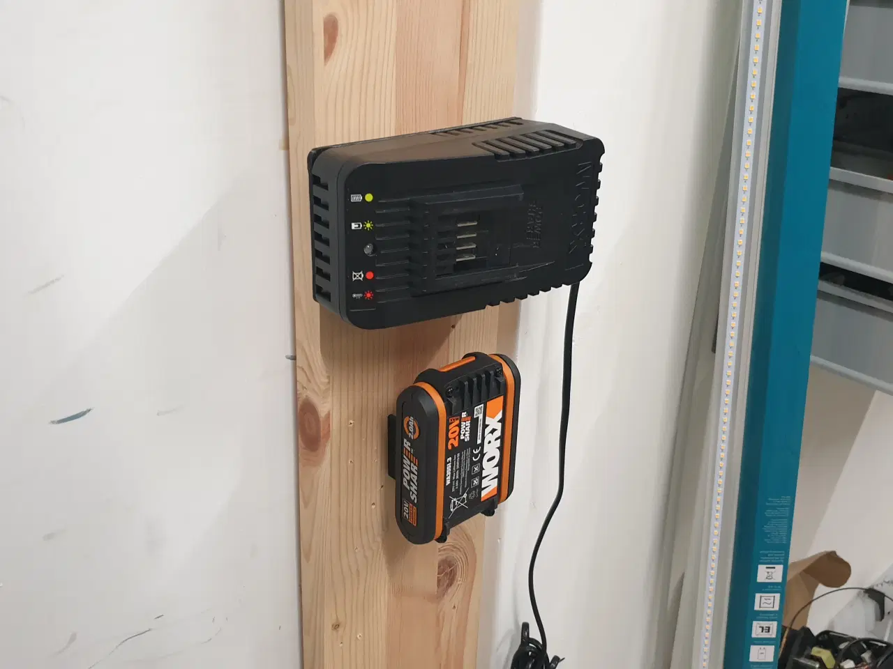 Billede 3 - WORX 20v Powershare , beslag og holdere