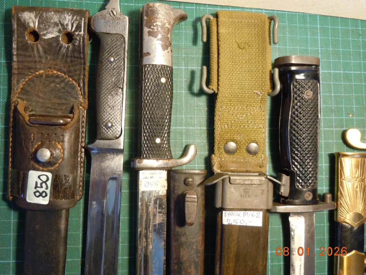 Billede 4 - Dolke, bajonetter og knive, forskellige typer.