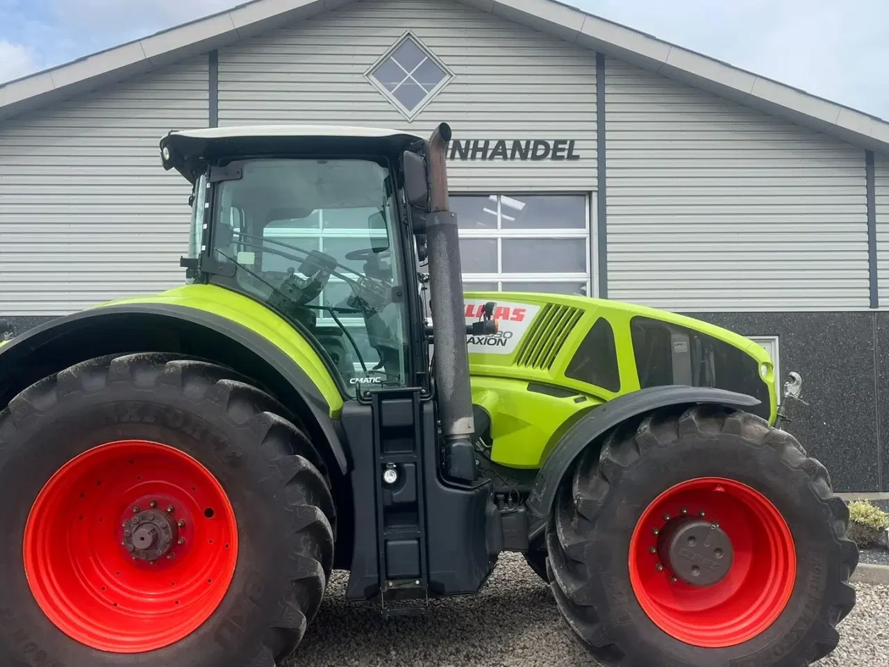 Billede 11 - CLAAS Axion 930 CMatic Med næsten nye dæk, frontlift og evt et RTK GPS anlæg