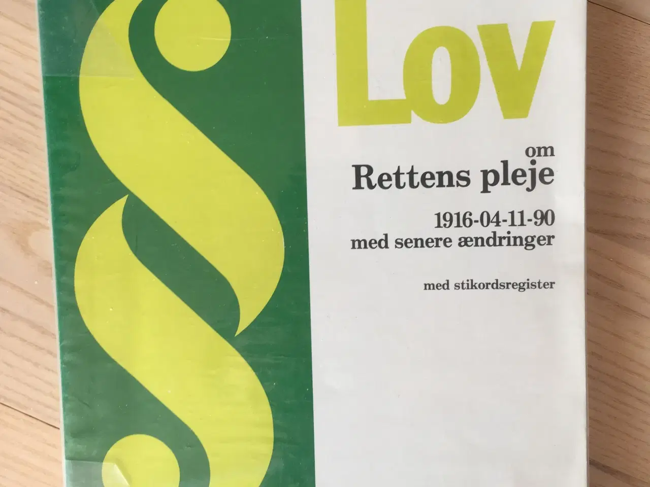 Billede 1 - Lov om Rettens pleje