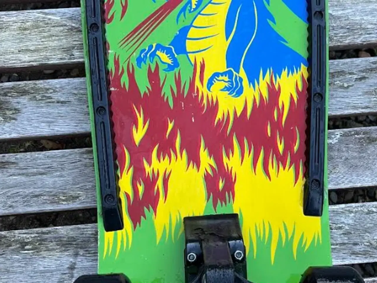 Billede 2 - Flot Skateboard med Ninja og Drage