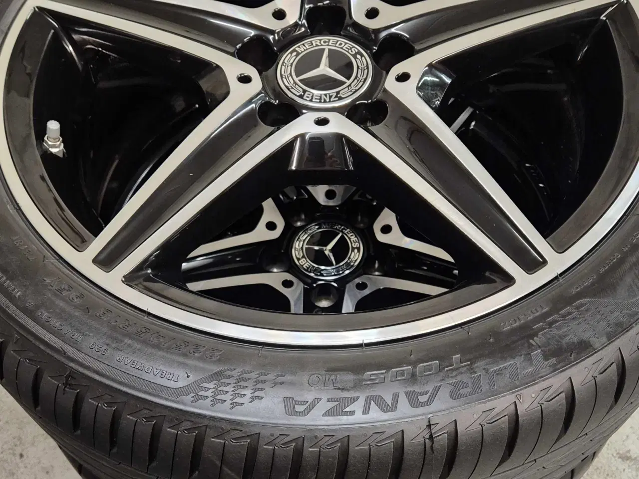 Billede 2 - 5x112 MERCEDES "AMG" ORIGINAL ALUFÆLGE MED SOMMERD