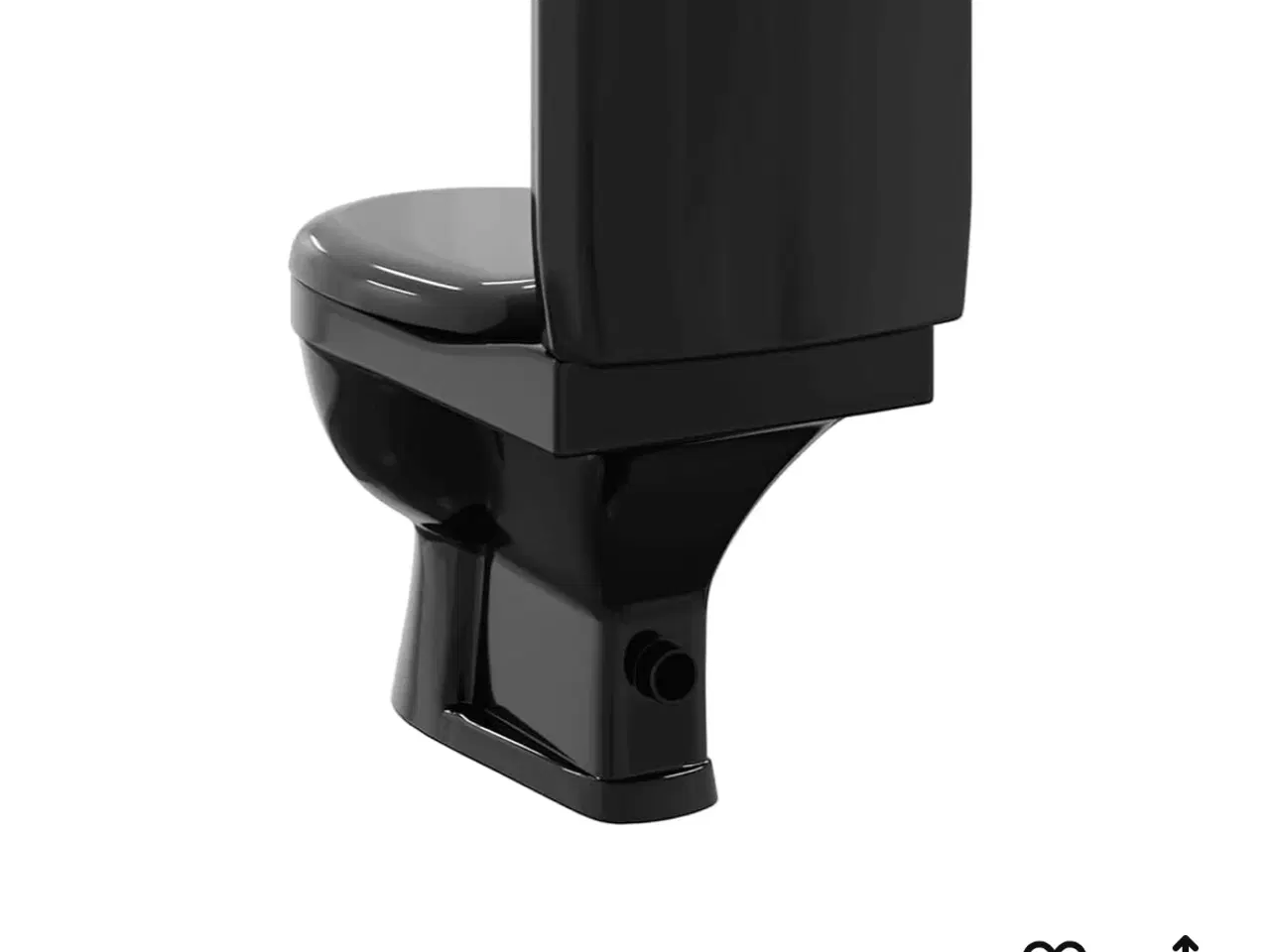 Billede 4 - Nyt toilet i sort