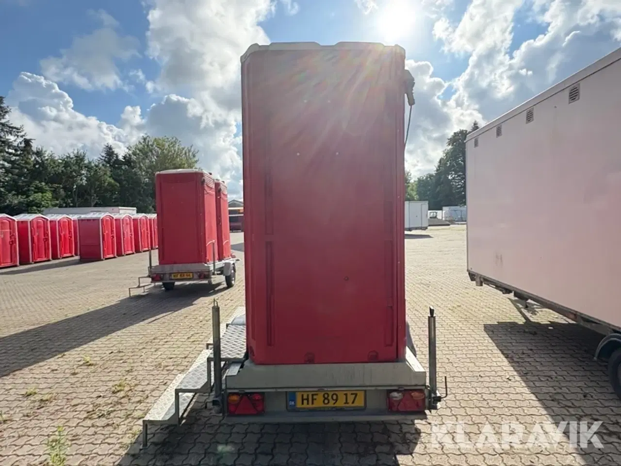 Billede 6 - Dobbelt toilet trailer Stema F 7515