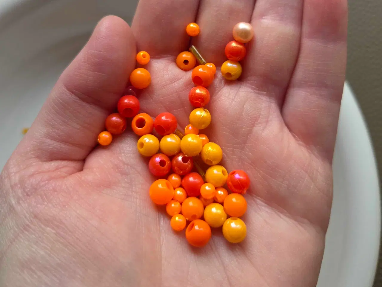 Billede 3 - Orange perle pakke