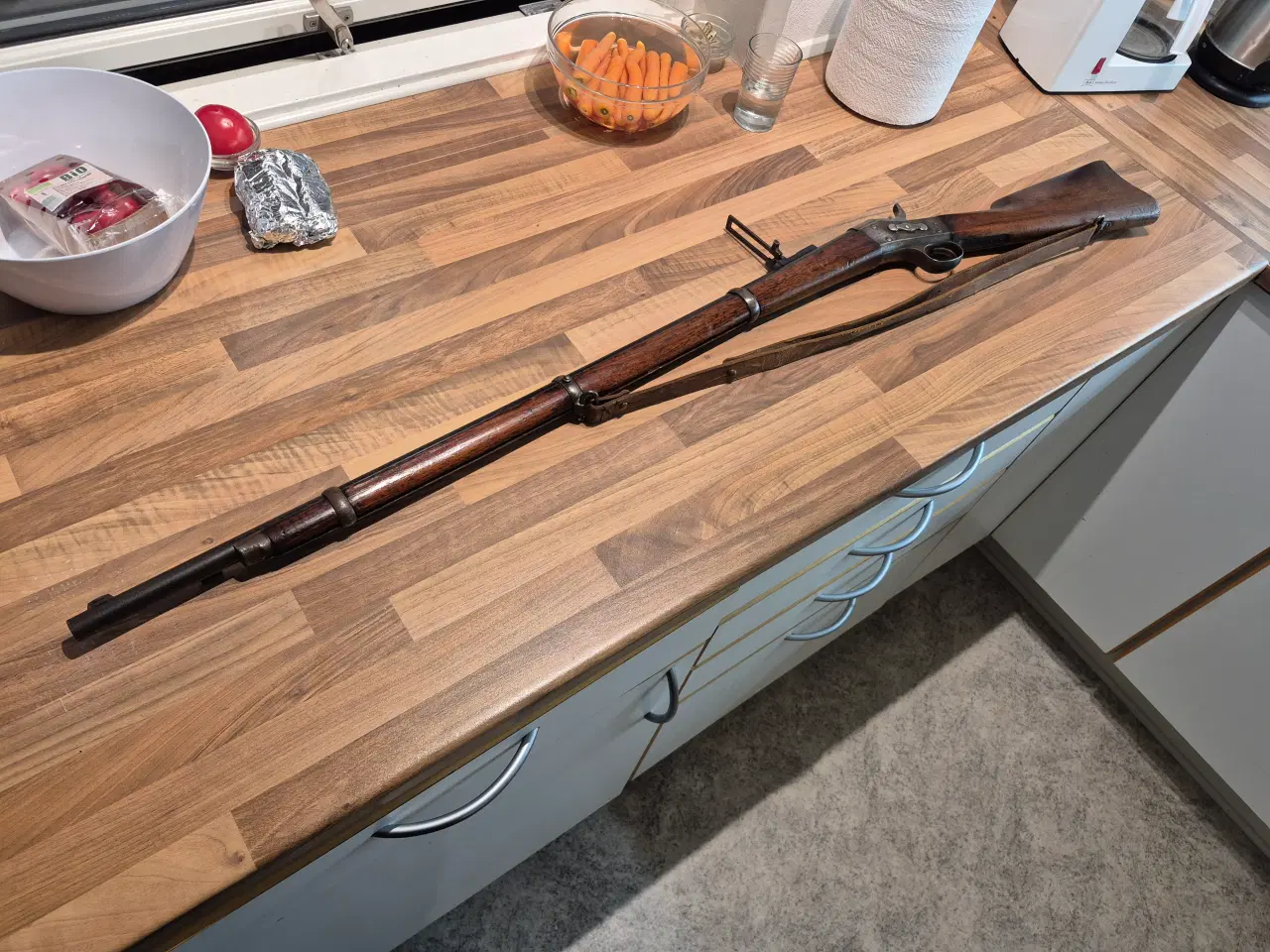 Billede 1 - Remington M1867 Dansk militærriffel - baglader.