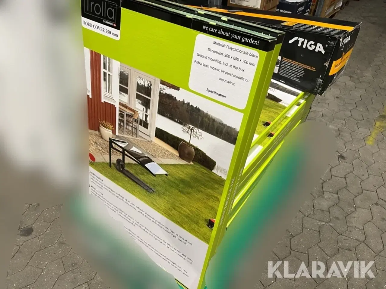 Billede 1 - - 1 af 9 styk hus til robot TROLLA ROBO COVER 550 mm 100078