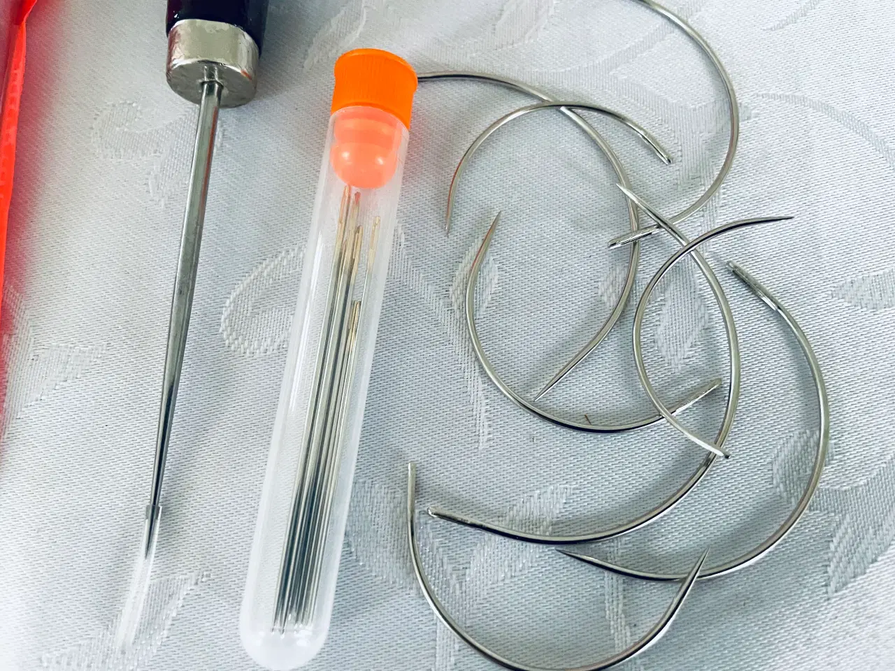 Billede 4 - Blandet sæt til læder hobby