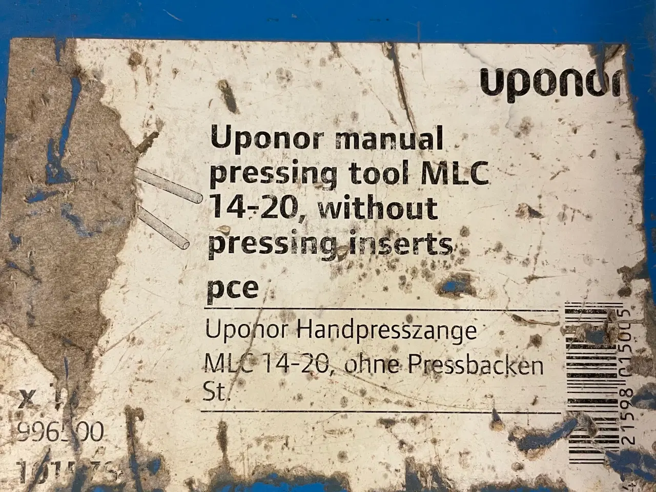 Billede 1 - Pressetang 