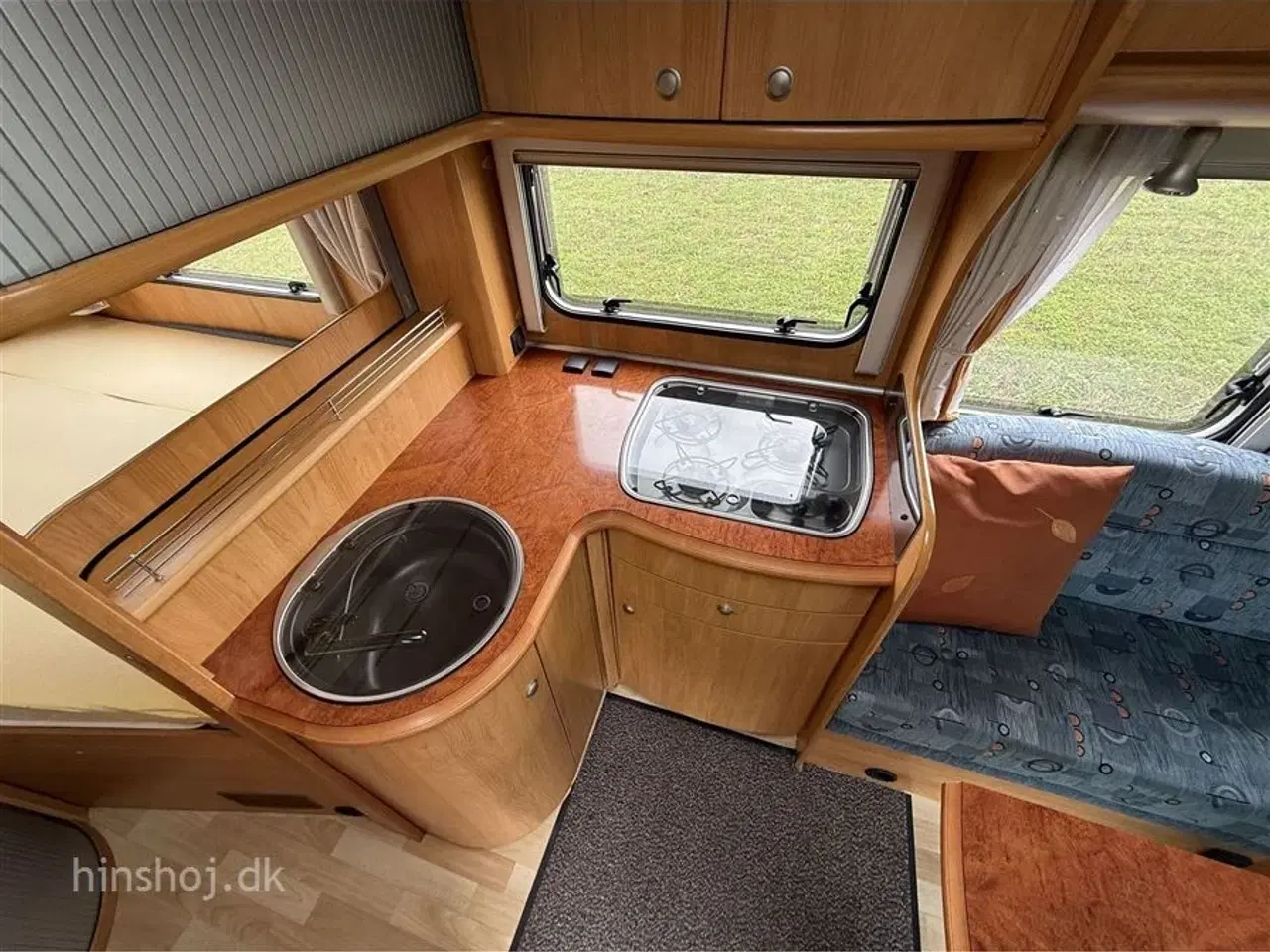 Billede 7 - 2005 - Hobby Siesta 600 FC   Autocamper med lav fransk dobbeltseng fra Hinshøj Caravan