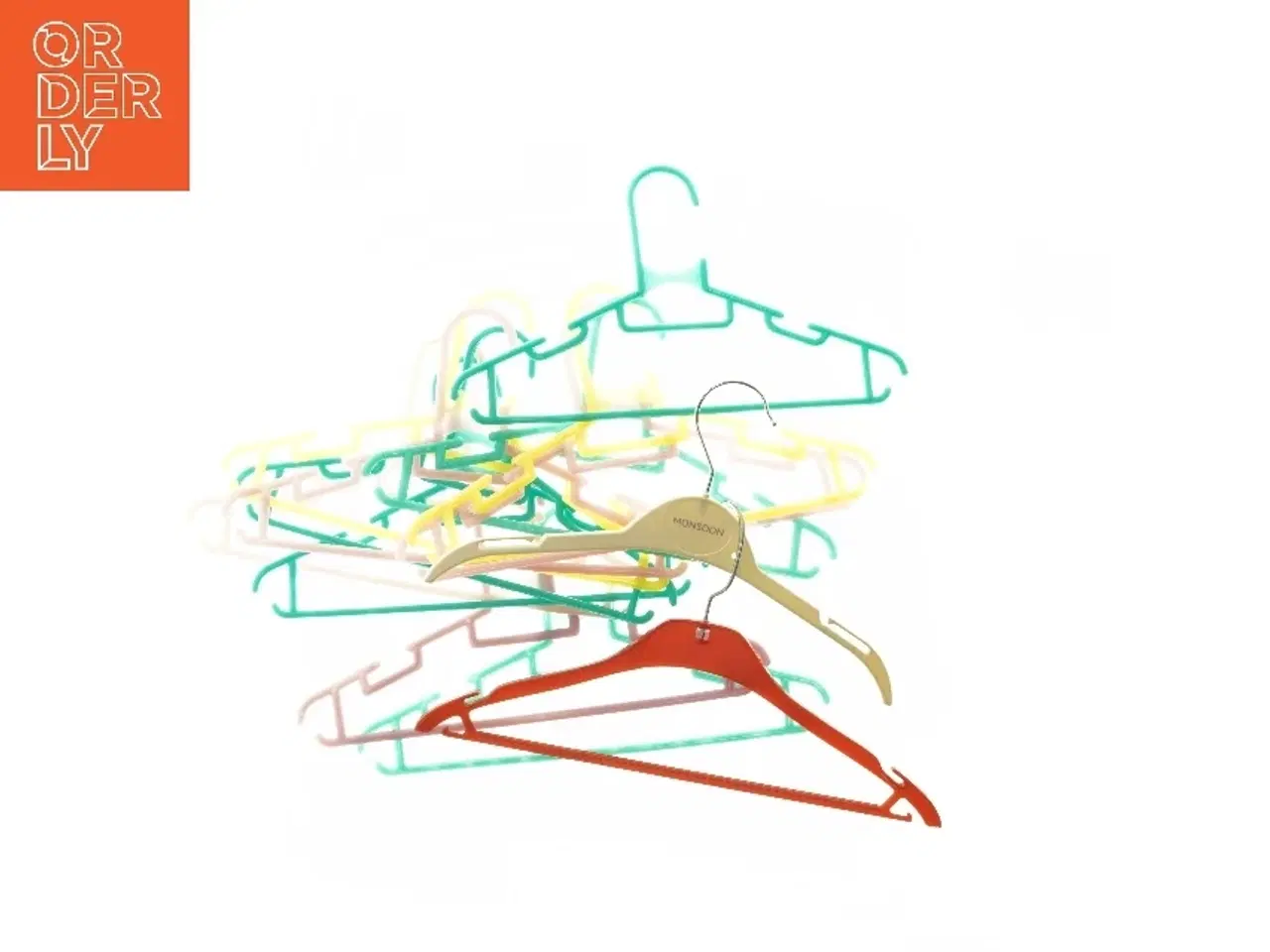 Billede 1 - Sæt af tøjhængere (str. 16x29 cm)