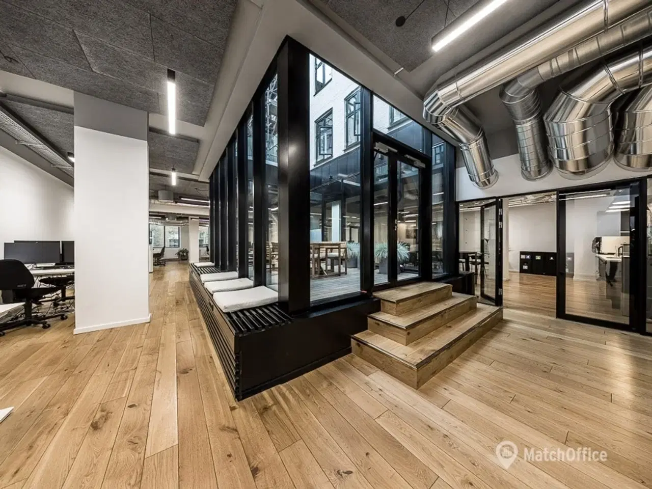 Billede 2 - 588  m² kontor med egen lille gårdhave og adgang til tagterrasse