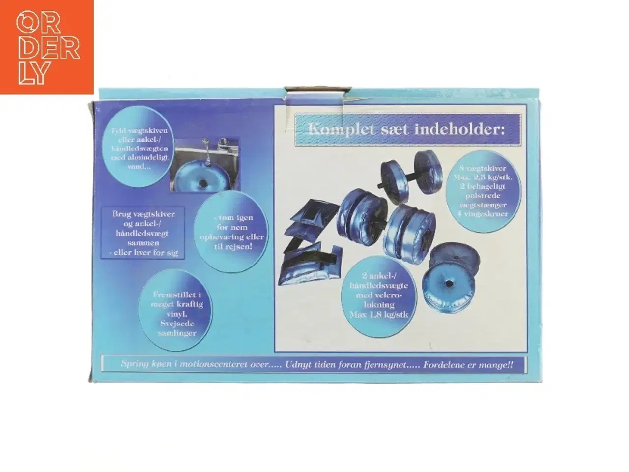 Billede 2 - AquaTrainer vandfyldte håndvægte