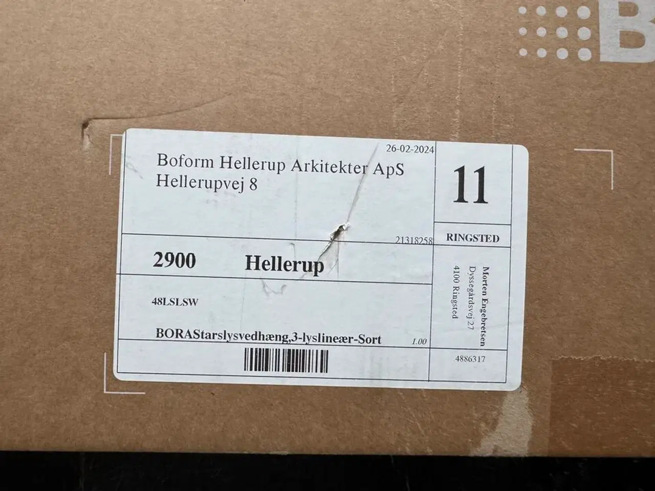 Billede 6 - BORA Lights STARS LSLSW-pendel - sort - UBRUGT