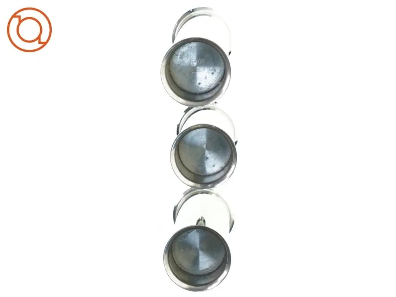 Billede 2 - Lysestager / Vaser fra Menu Danish steel House (str. 15 x 5 cm 9 x 5 cm 11 x 5 cm)