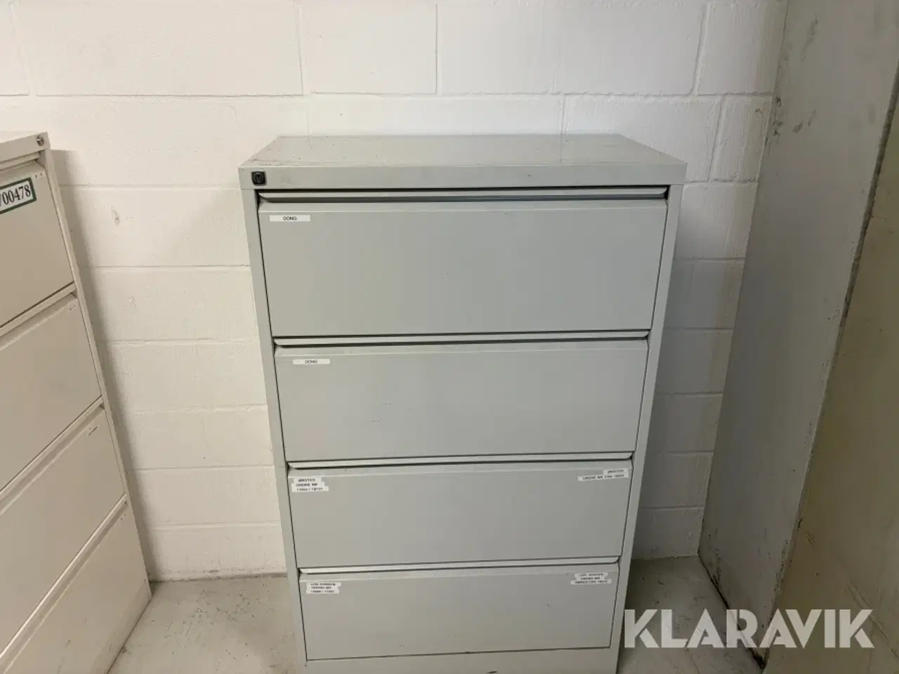 Billede 12 - Arkivskabe med lås 4 styk