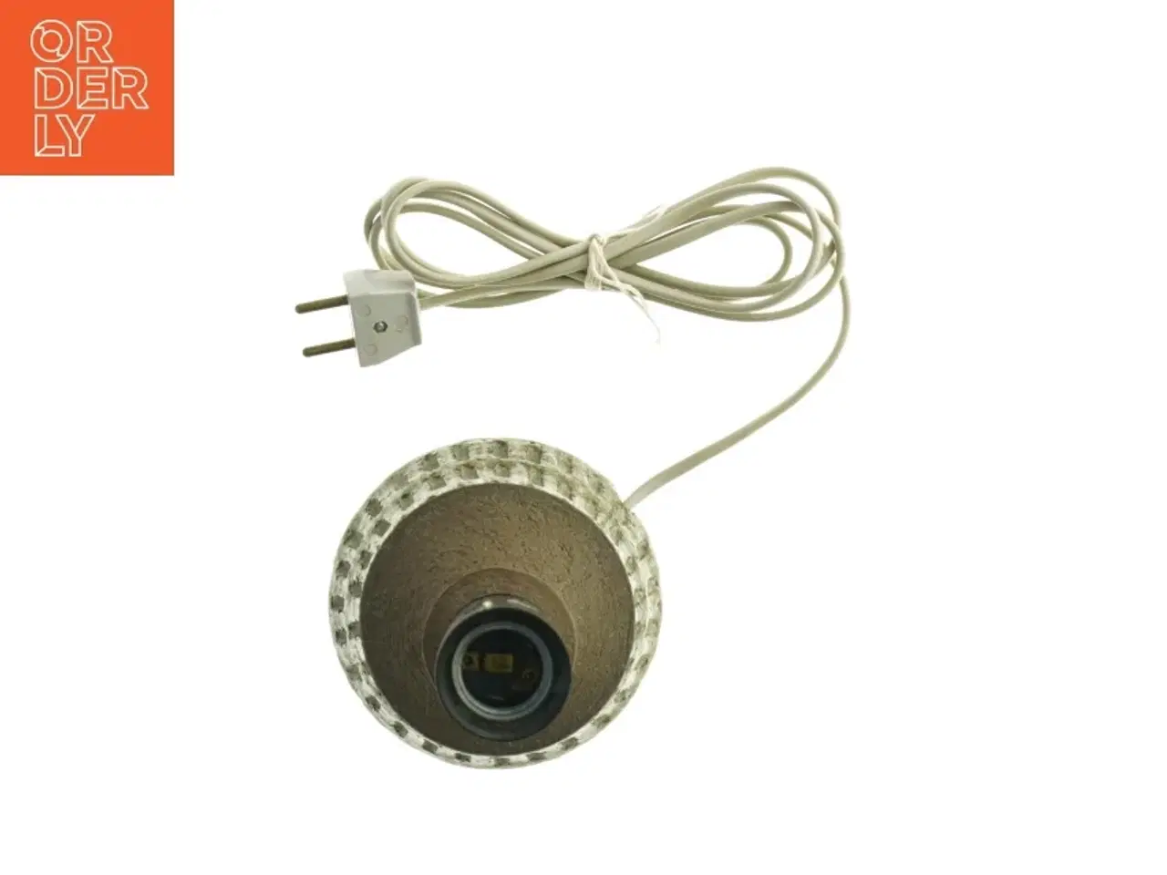 Billede 3 - Keramik bordlampe base fra Chris Haslev (str. H. 22 cm)