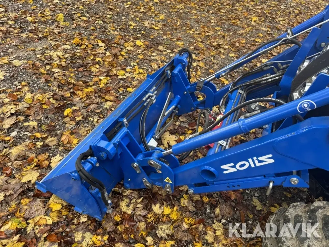 Billede 9 - Minitraktor Solis H26 HTS med frontlæsser